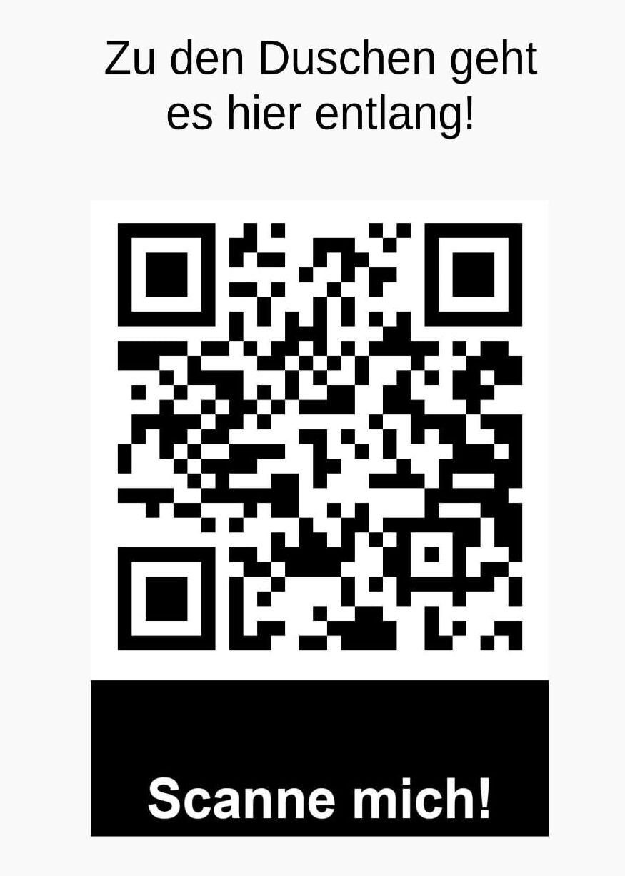 Duschen QR code